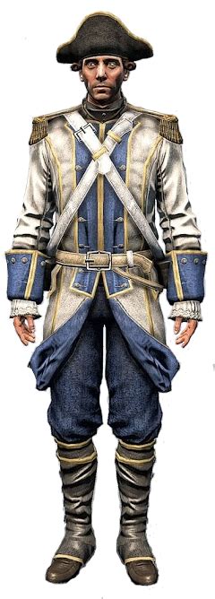 assassin's creed 3 french soldiers|France .